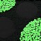 Nature Spring Garden Stones-200 Count Glow in the Dark Solar Pathway Pebble Lights by Nature Spring (Green) 287231LXH - alternate 3